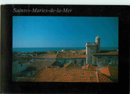 13 - Les Saintes Maries De La Mer - Vue Sur Les Toits - CPM - Flamme Postale - Voir Scans Recto-Verso - Saintes Maries De La Mer