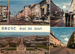 Automobiles - Brest - Rue De Siam - Multivues - Carte Neuve - CPM - Voir Scans Recto-Verso - PKW