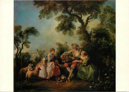 Art - Peinture - Nicolas Lancret - Les Amours Du Bocage - Der Vogelkafig (um 1735) - Moutons - Carte Neuve - CPM - Voir  - Malerei & Gemälde