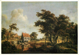 Art - Peinture - Meindert Hobbema - Les Moulins - The Mills - Die Muhlen - CPM - Voir Scans Recto-Verso - Malerei & Gemälde