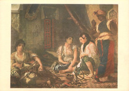 Art - Peinture - Eugène Delacroix - Femmes D'Alger Dans Leur Appartement - Carte De La Loterie Nationale - Carte Neuve - - Malerei & Gemälde