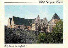 80 - Saint Valery Sur Somme - Les Remparts Et L'église - CPM - Voir Scans Recto-Verso - Saint Valery Sur Somme