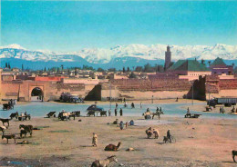 Maroc - Marrakech - Panorama à Bab Doukkala - CPM - Carte Neuve - Voir Scans Recto-Verso - Marrakech