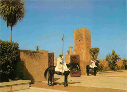 Maroc - Rabat - L'entrée Du Mausolée Mohammed V Et La Tour Hassan - Garde Royale à Cheval - CPM - Carte Neuve - Voir Sca - Rabat