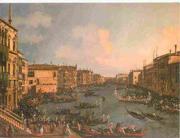 Art - Peinture - Antonio Canaletto - Regatta On The Grand Canal - CPM - Voir Scans Recto-Verso - Malerei & Gemälde