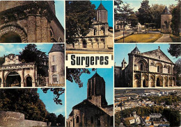 17 - Surgères - Multivues - Flamme Postale De Surgères - CPM - Voir Scans Recto-Verso - Surgères