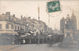 Carte Photo - LE NEUBOURG  - Visite D'Aristide Briand Et Cheron - 1909 - Le Neubourg