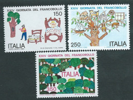 Italia, Italy, Italien, Italie 1982; Giornata Del Francobollo, Serie Completa. Nuovi. - Stamp's Day