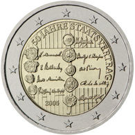 AUTRICHE - 2 EURO COMMEMORATIVE 2005 / TRAITE D'ETAT - Autriche