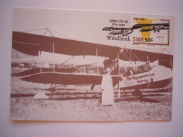 Avion / Airplane / SWA / Pfalz Flugzeugwerke / 75th Anniversary Of Aeronautics In SWA / Carte Maximum - 1914-1918: 1st War