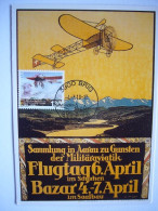 Avion / Airplane / Plakat Für Flugtag Aarau / 1913 / Avion Blériot / Carte Maximum Suisse - ....-1914: Voorlopers