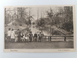 Essen (Ruhr), Partie Im Stadtgarten, Kinder, 1910 - Essen