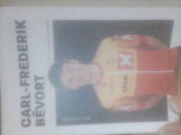 CYCLISME  2023 : CARTE CARL FREDERIK BEVORT    TEAM UNO X CONTINENTAL - Cyclisme