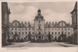 72483 - Bückeburg - Schloss, Vorderansicht - 1955 - Bueckeburg