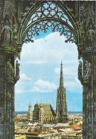 ST. STEPHENS CATHEDRAL, VIENNA, AUSTRIA. USED POSTCARD M6 - Iglesias