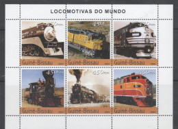 Guinée Bissau Locomotives Of The World - Locomotives  Du Monde   XXX 2004 - Guinée-Bissau