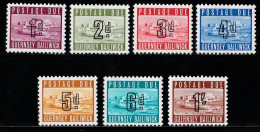 1969 Guernsey Timbre Taxe Set MNH** Ta9 - Guernsey