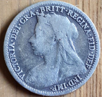 GREAT-BRITAIN: SCARCE 3 PENCE 1901 KM 777 - Other & Unclassified