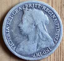 GREAT-BRITAIN: SCARCE 3 PENCE 1901 KM 777 - Autres & Non Classés