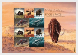 BELGIUM 2018 PREHISTORICAL ANIMALS NEW SHEET - BELGIO ANIMALI PREISTORICI NUOVO - 2011-2020