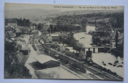 THURY-HARCOURT-vue Sur La Gare Et Valle De L'orne - Thury Harcourt