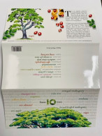 Singapore 2010 Presentation Pack Know 10 Trees Plants Plant Flora Flowers Flower Nature Tabebuia Rosea Stamps - Arbres