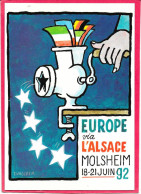 TOMI UNGERER - Europe Via Alsace MOLSHEIM 1992 - Ungerer