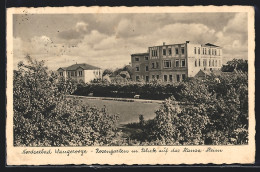 AK Wangerooge /Nordsee, Rosengarten Mit Blick Auf Das Hanse-Haus  - Wangerooge