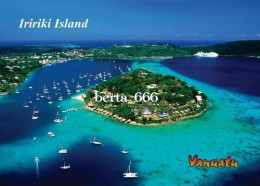 Vanuatu Iririki Island Aerial View New Postcard - Vanuatu