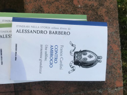 STUPENDO LIBRO BARBERO CONTRO AMBROGIO - Altri & Non Classificati