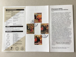 Belgique YT 2398-2399 Oblitération Premier Jour Sur Folder Présentation De La Poste Croix-rouge De Belgique - Gebruikt