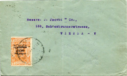 1925 Hejaz Jeddah Via Egypt To Austria - Arabia Saudita