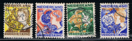 Niederlande 253/256 Gestempelt - Voor Het Kind 1932 - Gebraucht