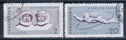 Bulgaria 1965 Mi# 1540-1541 Used - Space Flight Of Voskhod 2 - Europa