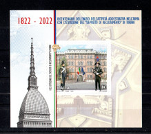 ITALIA  :  Bicentenario Deposito Reclute Carabinieri A Torino  MNH** 23.7.2022 - Blocks & Sheetlets