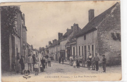 Yonne - Cerisiers - La Rue Principale - Cerisiers