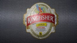 Kingfisher Gold - India - Beer Label/ Bieretikette / étiquette Bière - Bière