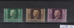 Ungarn Michewl Cat.No. Mnh/** 657/659 - Unused Stamps