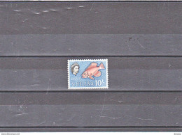 SAINTE HELENE 1961 POISSON Yvert 153, Michel 158 NEUF* MH Cote : 25 Euros - Sint-Helena