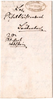 Württemberg 1870, Postablage UNTERDEUFSTETTEN (Crailsheim) Auf Brief V Wildstein - Lettres & Documents