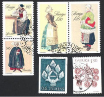 Schweden, 1979, Michel-Nr. 1087-1092 D/D, Gestempelt - Gebraucht