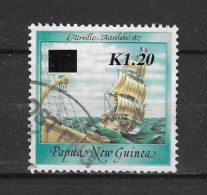 Papua N. Guinea 1994 Ship Overprint Y.T. 703 (0) - Papouasie-Nouvelle-Guinée