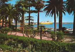 CARTOLINA ITALIA IMPERIA SANREMO GIARDINI SUL PORTO Italy Postcard ITALIEN Ansichtskarten - San Remo