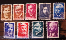 Romania Roumanie  - One Serie Including 9 Stamps Used - Oblitérés