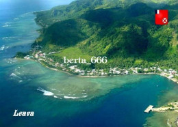 Wallis And Futuna Leava Aerial View New Postcard - Wallis En Futuna