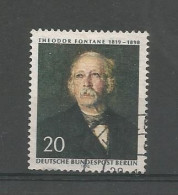 Berlin 1970 T. Fontane Y.T. 328 (0) - Used Stamps