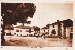 CPA  38 -- CLELLES  -  LA PLACE - Clelles