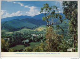 BRIGHT, Victoria - A Panorama From Huggin's Lookout  , ... Nice Stamp - Altri & Non Classificati