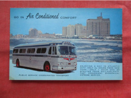 Public Service Coordinated Service. Atlantic City NJ.  Ref 6380 - Autobus & Pullman