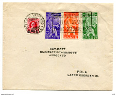 Esposizione Vaticana Della Stampa Busta Per Pola - Unused Stamps